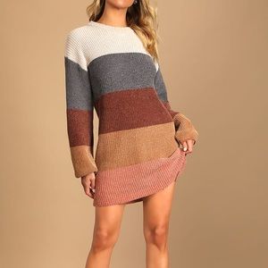 Striped sweater dress Lulus